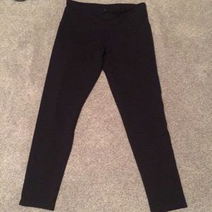 Tuff Athletics black leggings with pocket